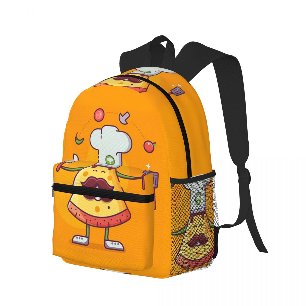 Women'S Best Bags For Travel - Funny Best Pizza Cartoon Student Backpack