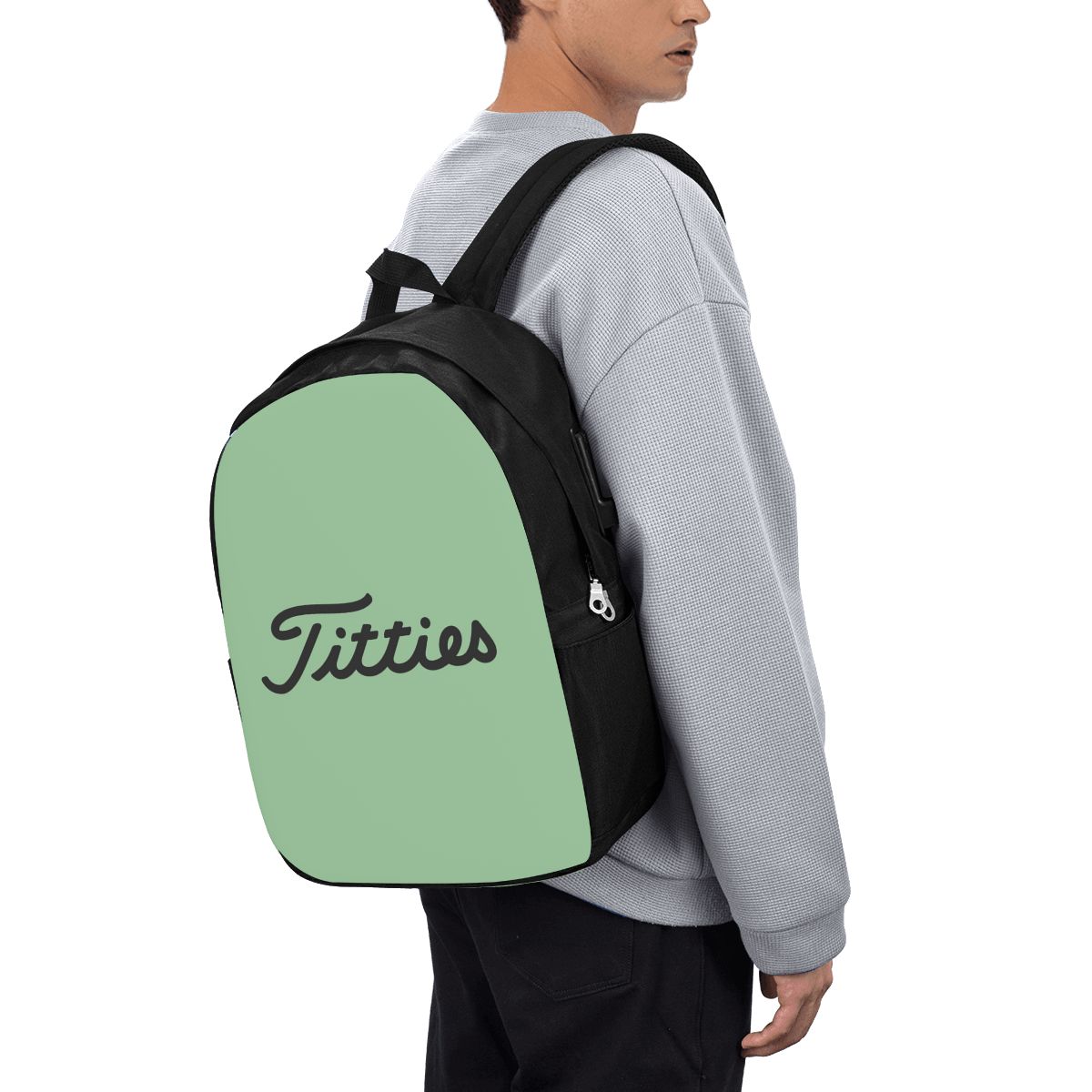 Women Bags For Women - Titties Golf Ball Backpack Travel Notebook