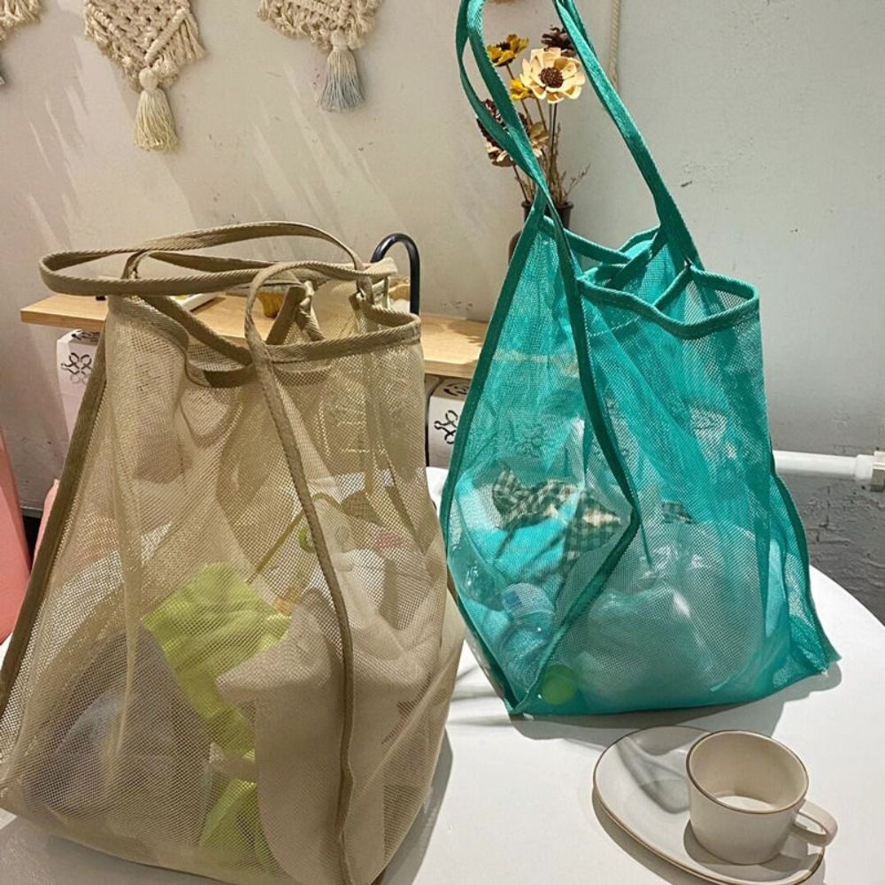 Mesh Shoulder Bag Transparent  - Women'S Bags recension och pris