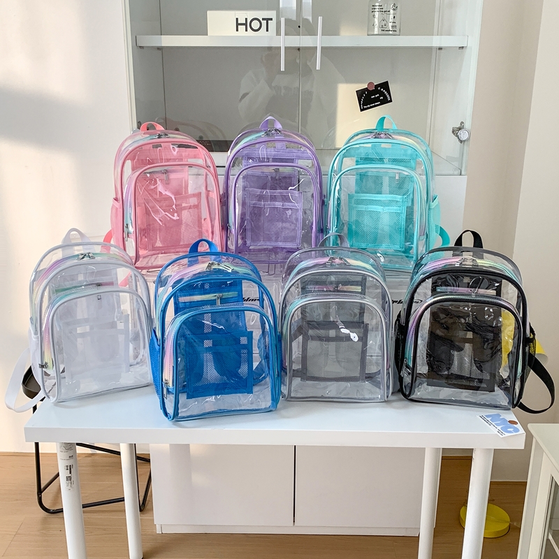 PVC Transparent Zipper Large C - Women Bags In Sale recension och pris