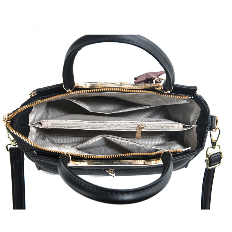 Stylish women's handbag, solid - Women'S Bags Handbags recension och pris