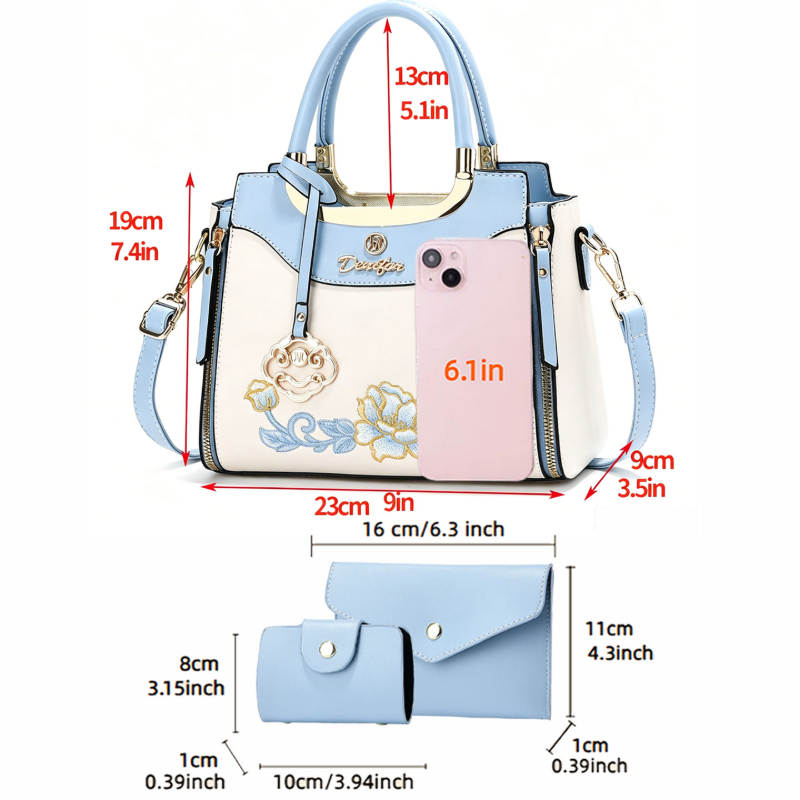 3-piece set of high-quality em - Women'S Bags Handbags recension och pris
