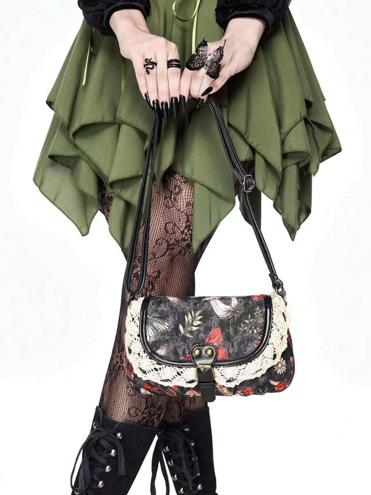 Retro Korean Japanese Style Fl - Women Bags Zadig recension och pris