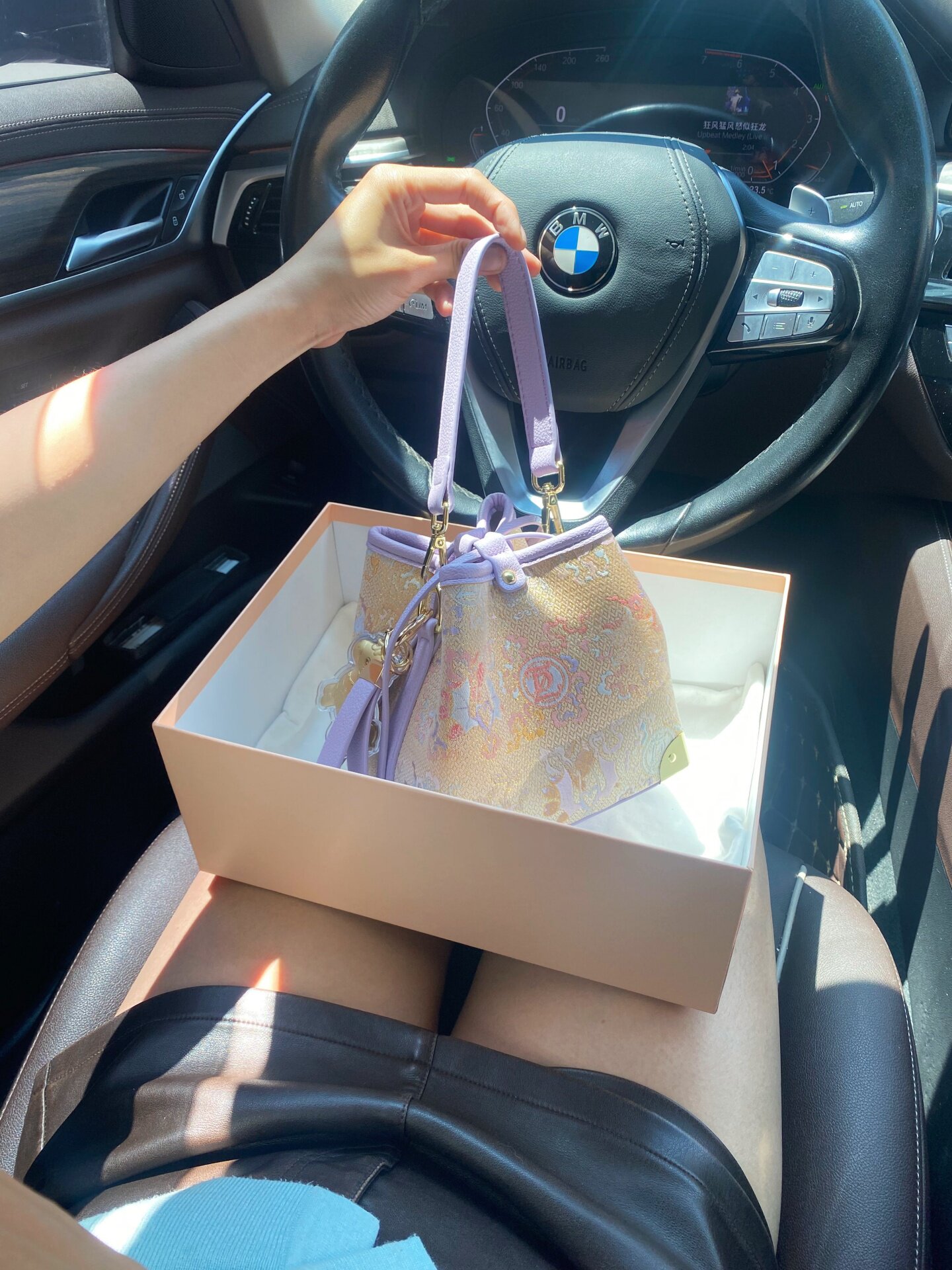 Luxury and Unique Handheld Buc - Women Bags Golden recension och pris