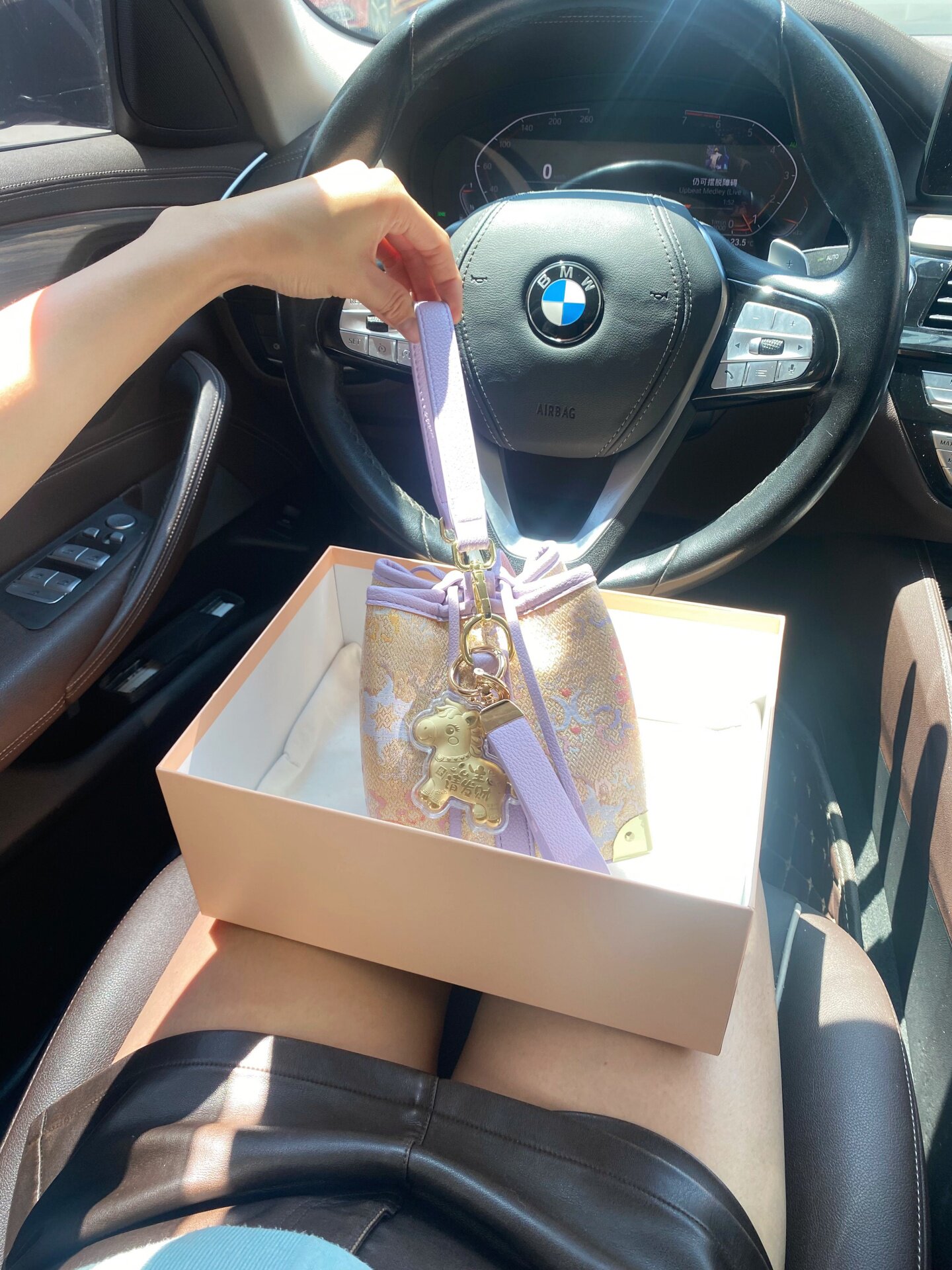 Luxury and Unique Handheld Buc - Women Bags Golden recension och pris
