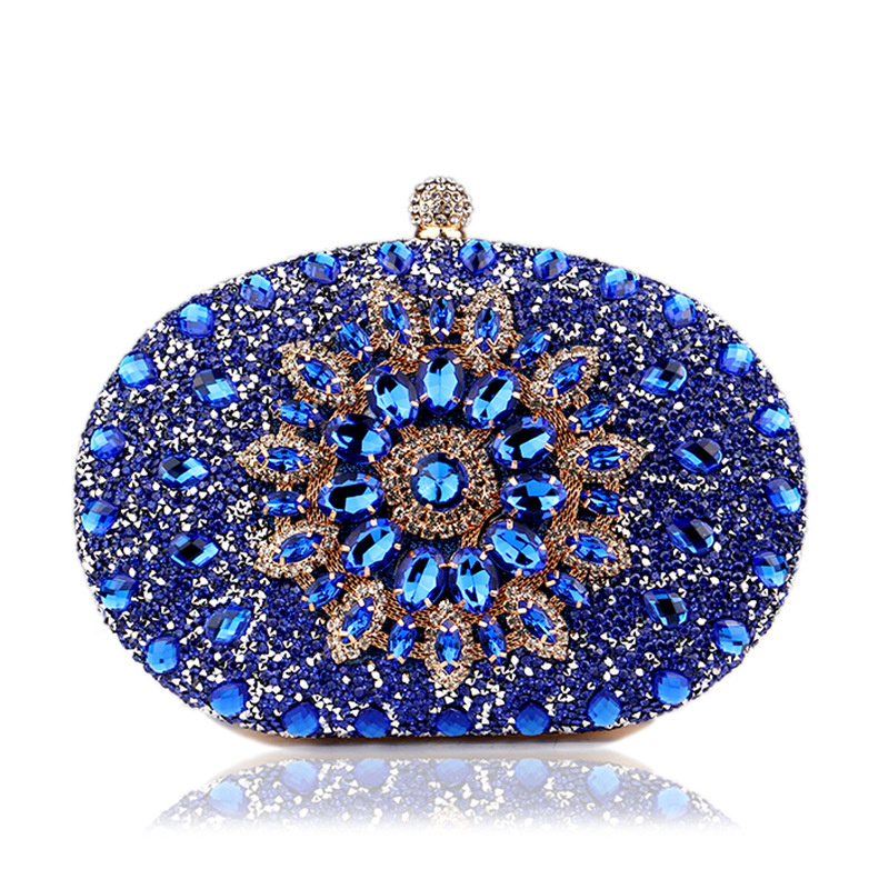 Diamond Crystal Women Make Up  - Women Bags Golden recension och pris