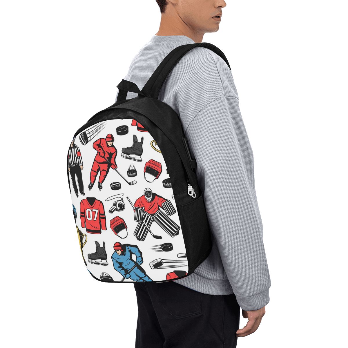 Ice Hockey Players On Rink Bac - Women Bags For Women recension och pris