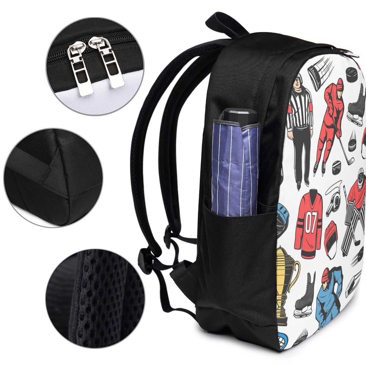 Ice Hockey Players On Rink Bac - Women Bags For Women recension och pris