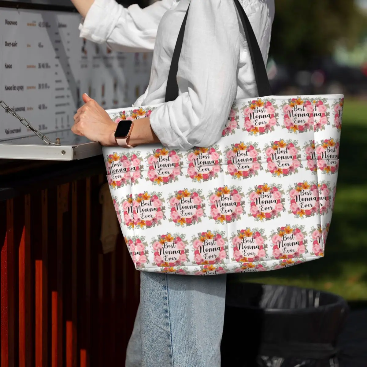 Best Nonna Ever - Funny Grandm - Women'S Best Bags For Travel recension och pris