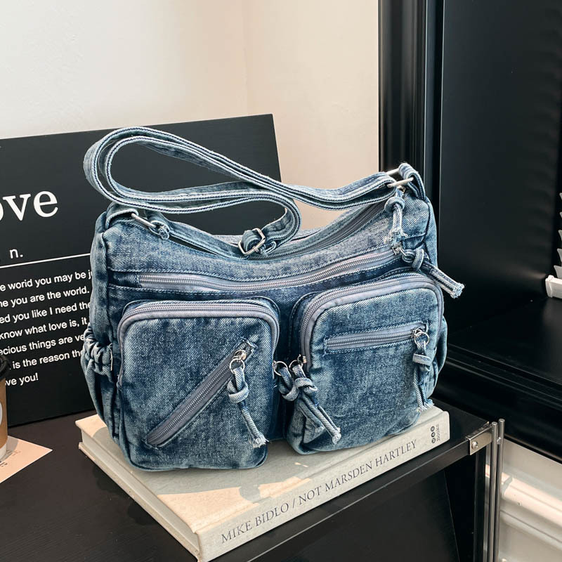 Fashion Denim Shoulder Bag New - Women Bags Zadig recension och pris