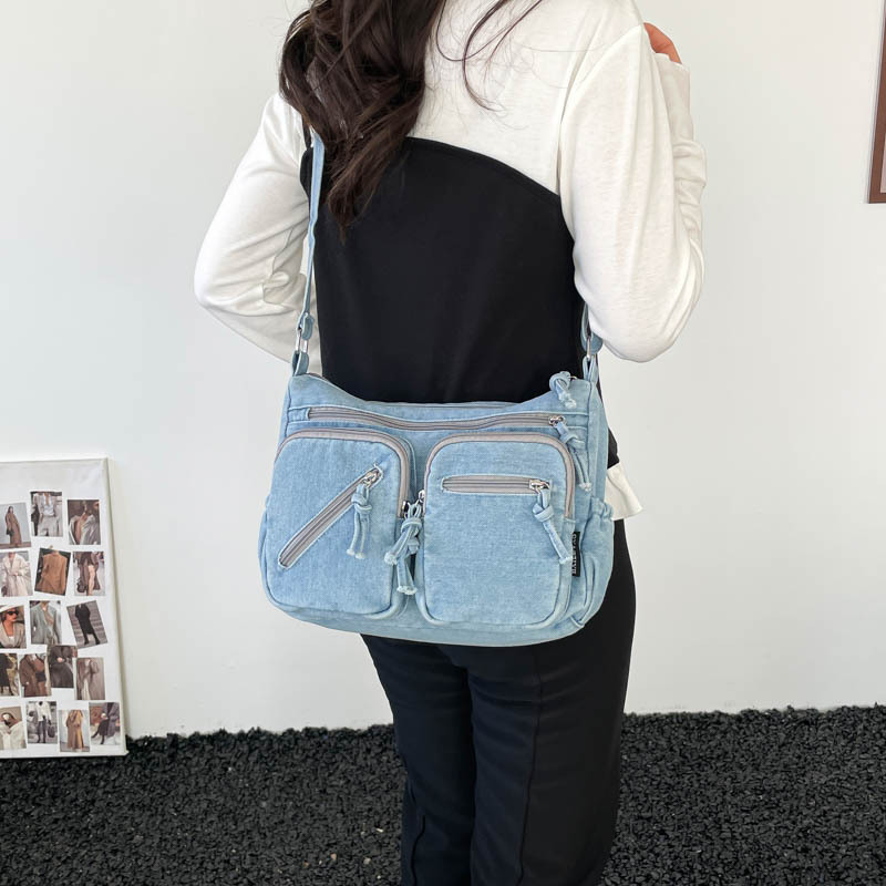 Fashion Denim Shoulder Bag New - Women Bags Zadig recension och pris