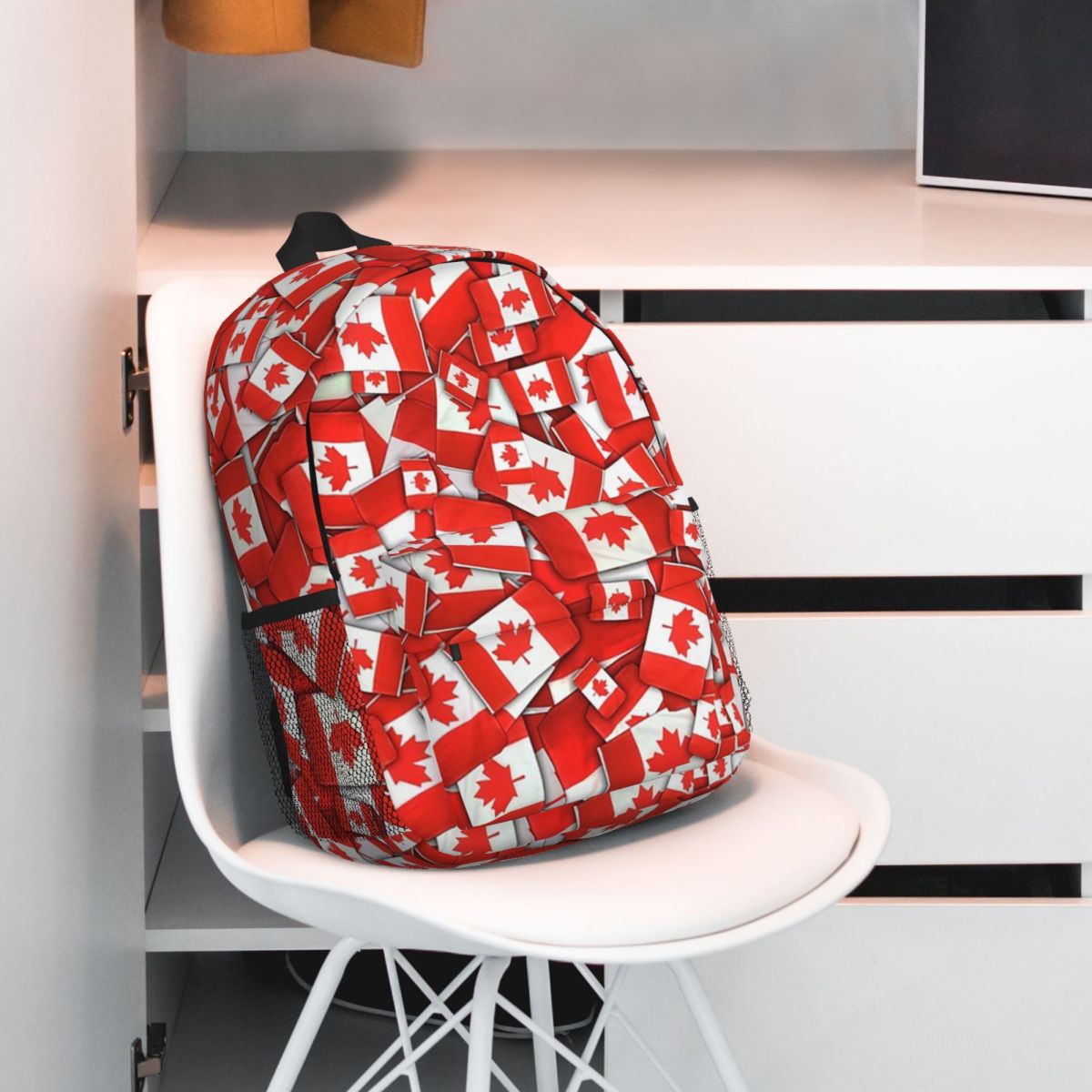 Canada Flag Pattern Backpack H - Women Bags Canada Sale recension och pris