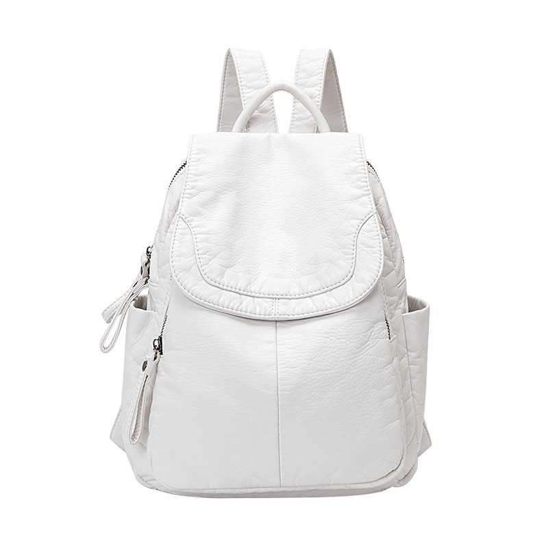 Women's Backpack White Washed  - Women Bags In Sale recension och pris