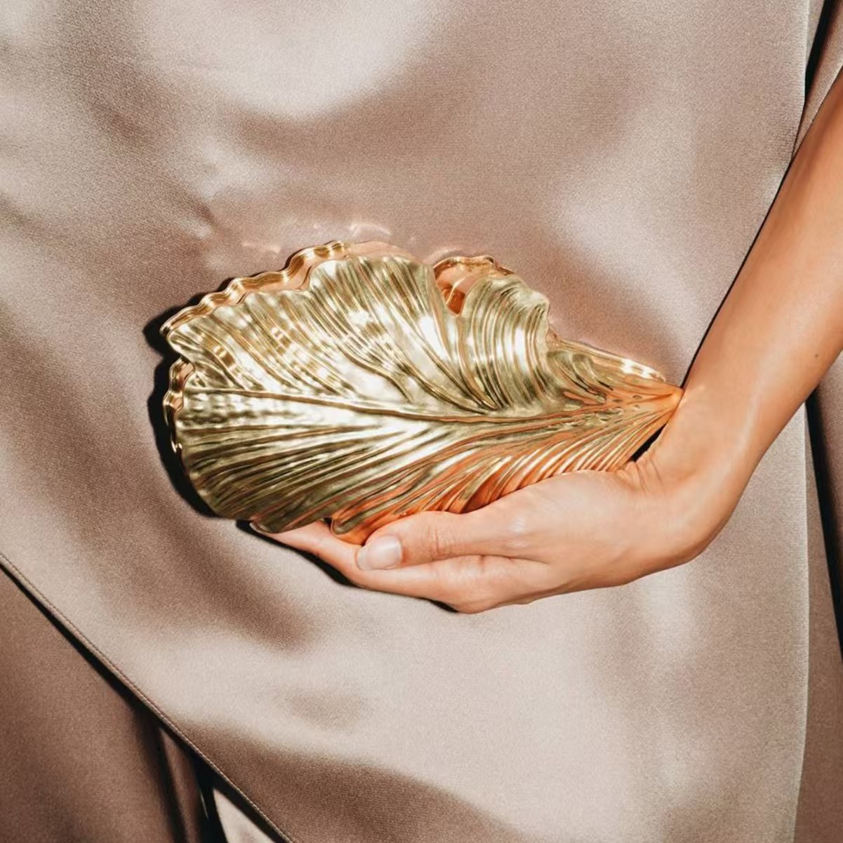 Luxury Golden Fashion Acrylic  - Women Bags Golden recension och pris