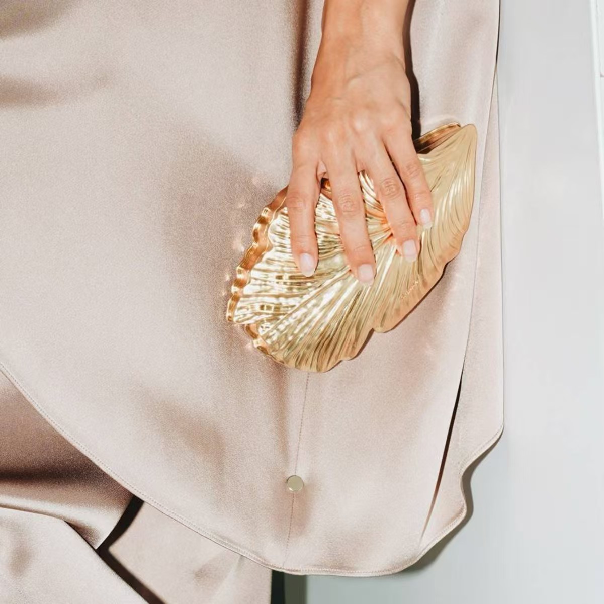Luxury Golden Fashion Acrylic  - Women Bags Golden recension och pris