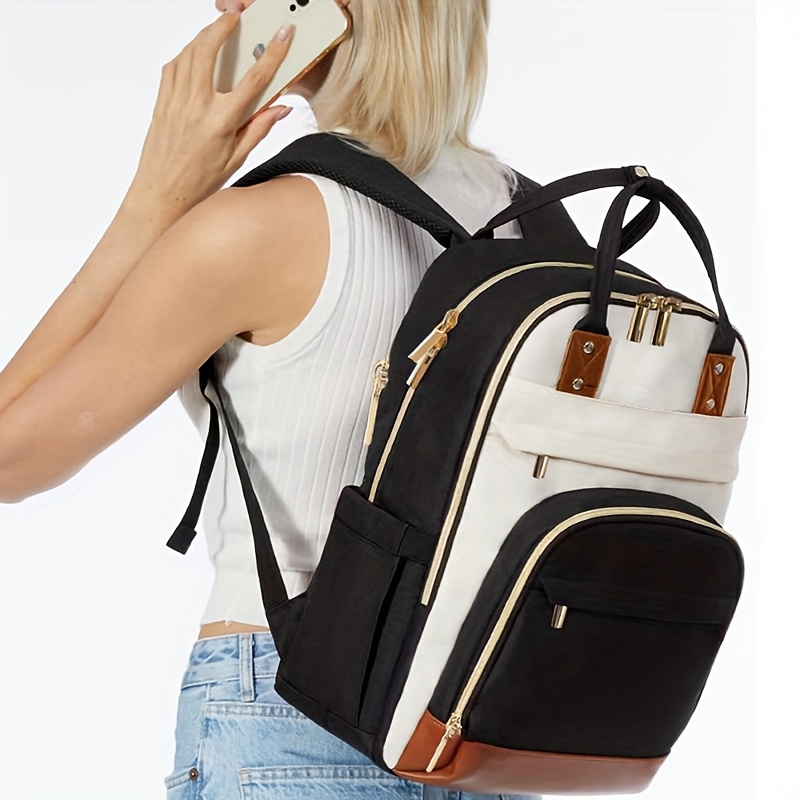Women Two Tone Laptop Backpack - Women'S Bags recension och pris