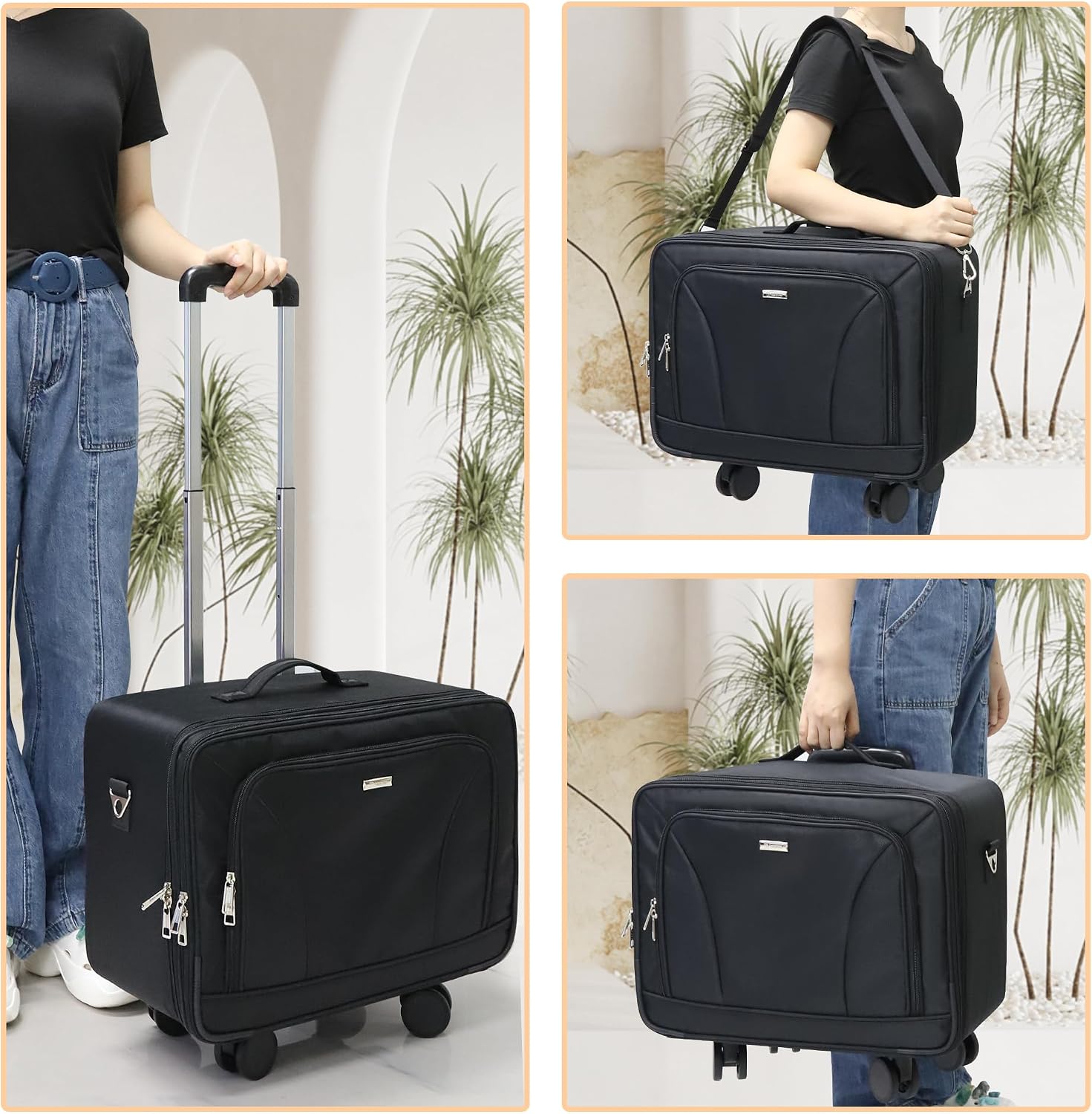 Extra Large Rolling Makeup Tra - Women'S Bags recension och pris
