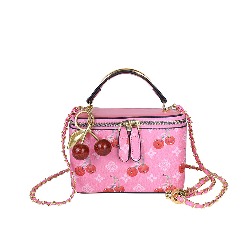 Cherry print mini square box b - Women Bags Zadig recension och pris