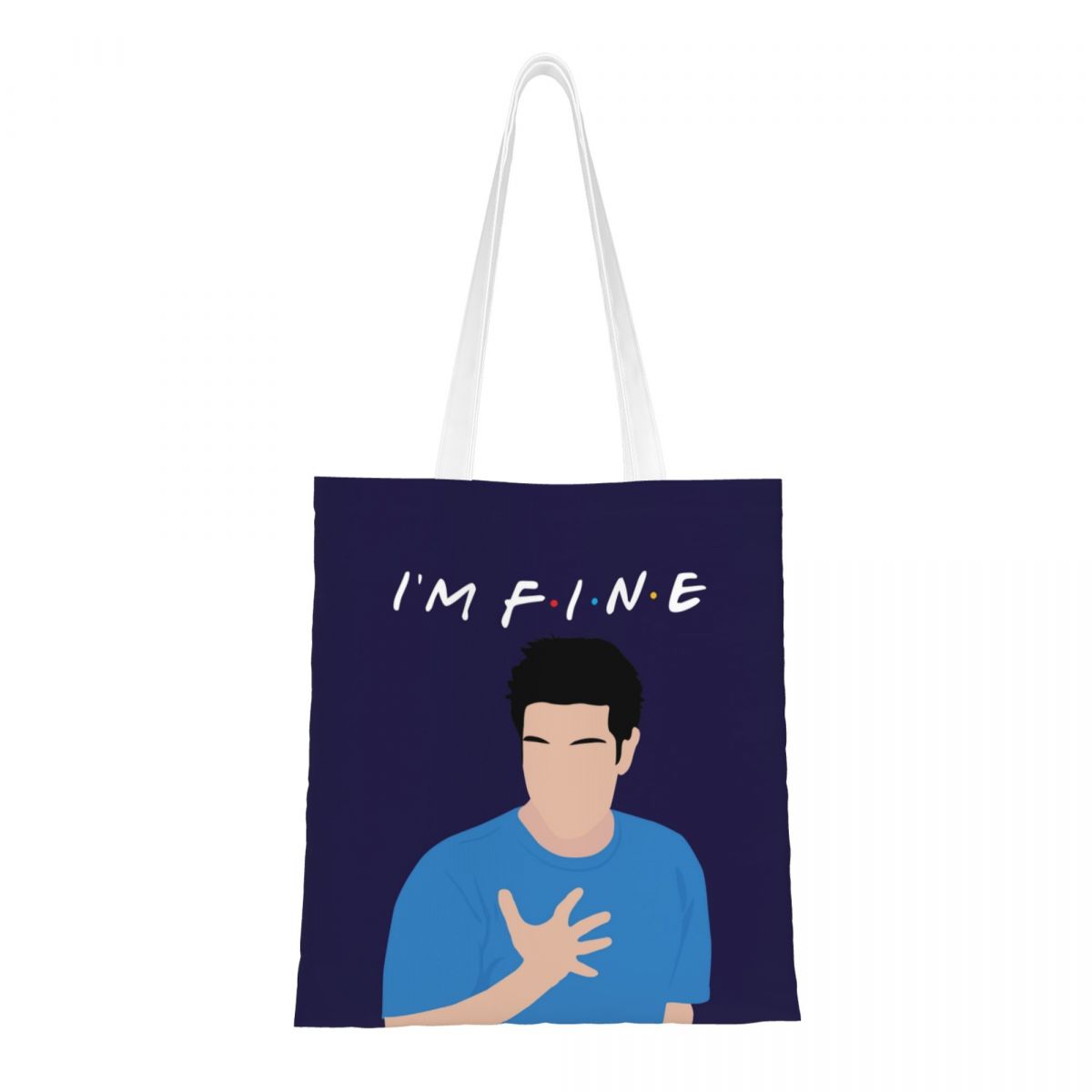 I'm Fine Canvas Tote Bag Eco-F - Women Bags Ross recension och pris