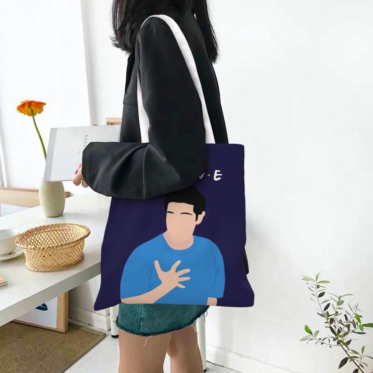 I'm Fine Canvas Tote Bag Eco-F - Women Bags Ross recension och pris