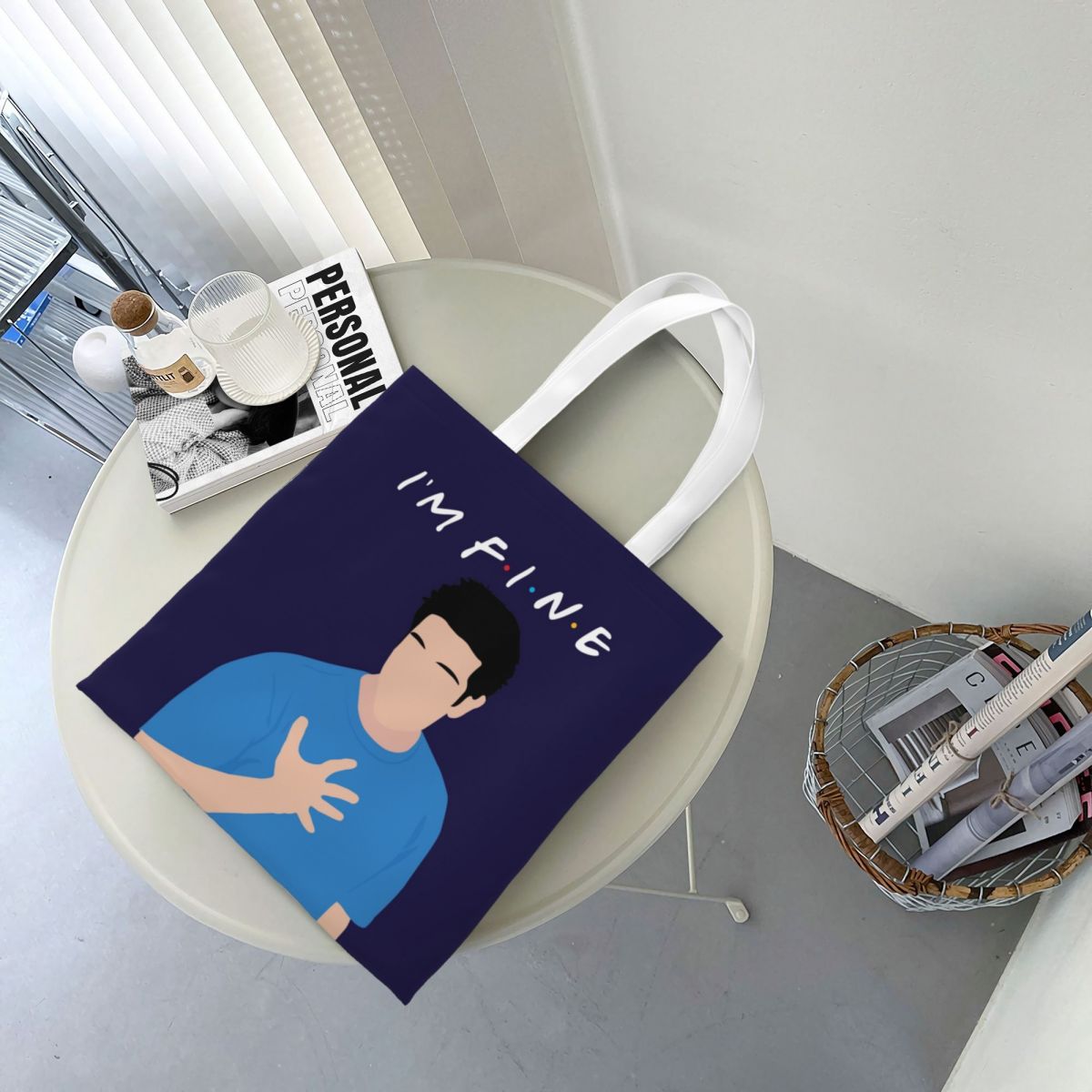 I'm Fine Canvas Tote Bag Eco-F - Women Bags Ross recension och pris