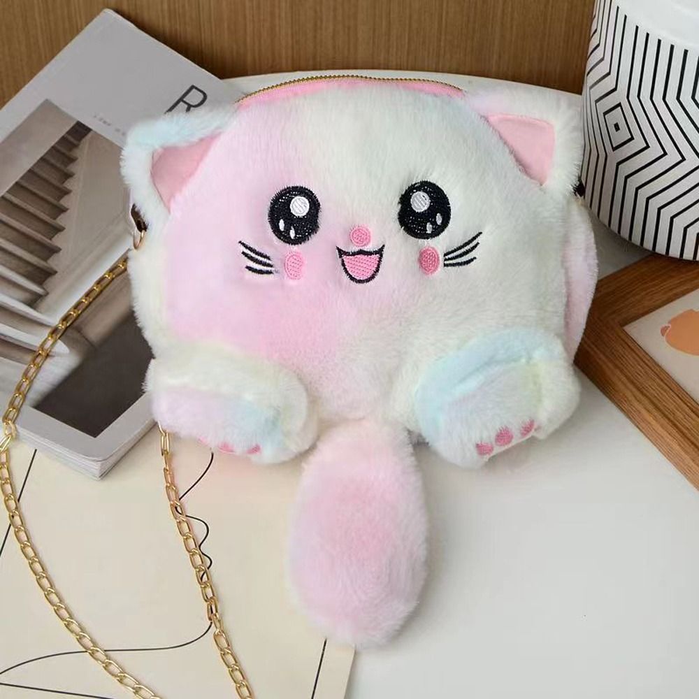 Cute Rainbow Cat Shoulder Bag  - Women Bags In Sale recension och pris