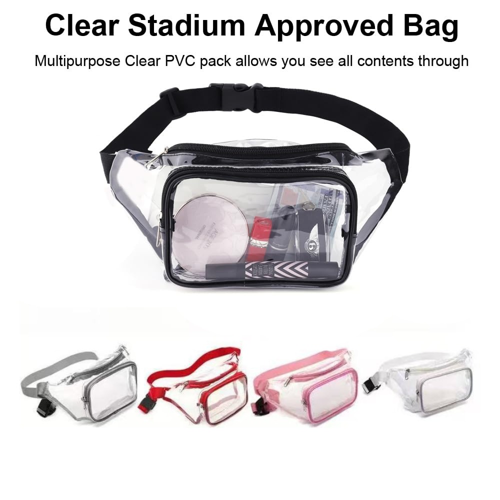 Clear Fanny Pack Transparent P - Women'S Bags recension och pris