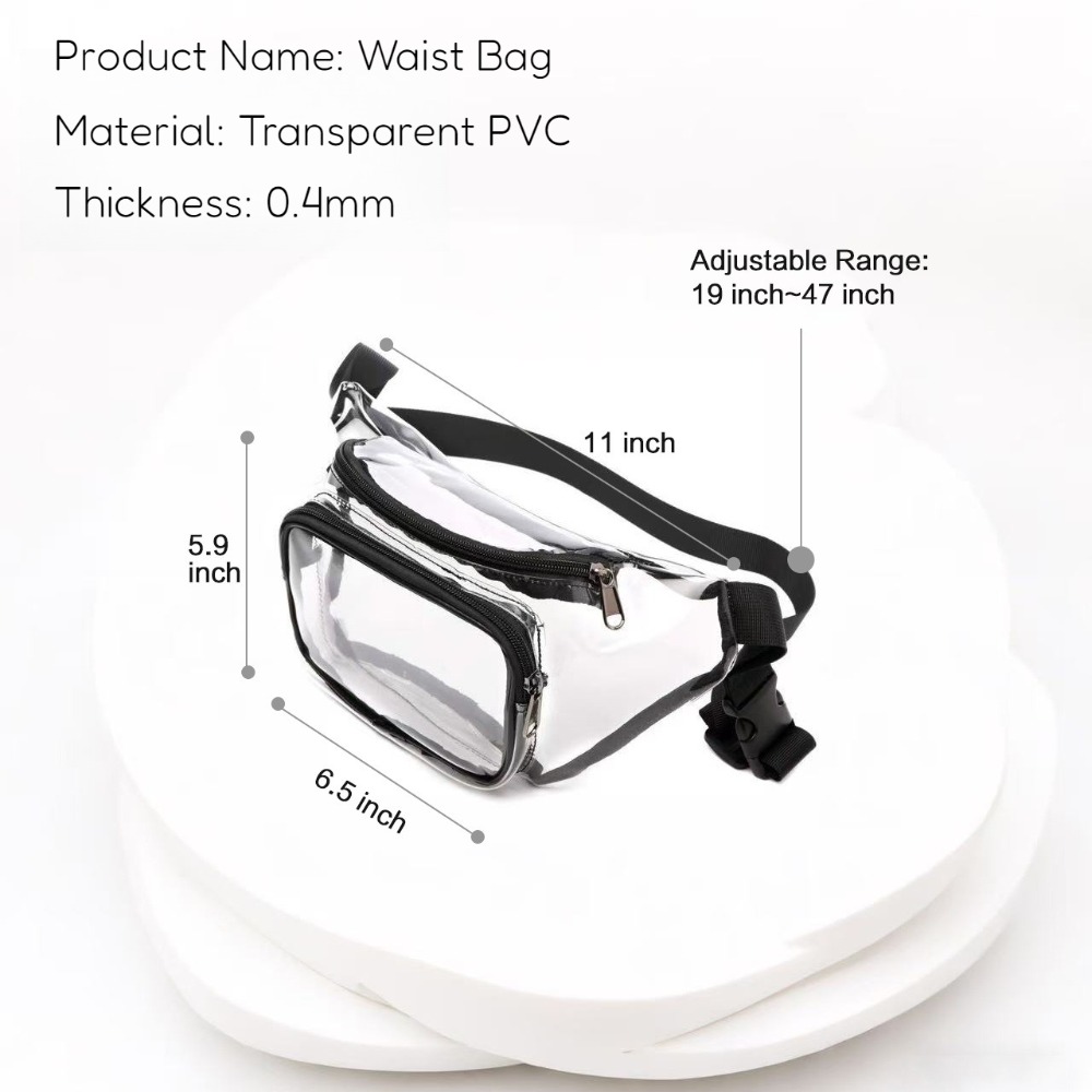 Clear Fanny Pack Transparent P - Women'S Bags recension och pris