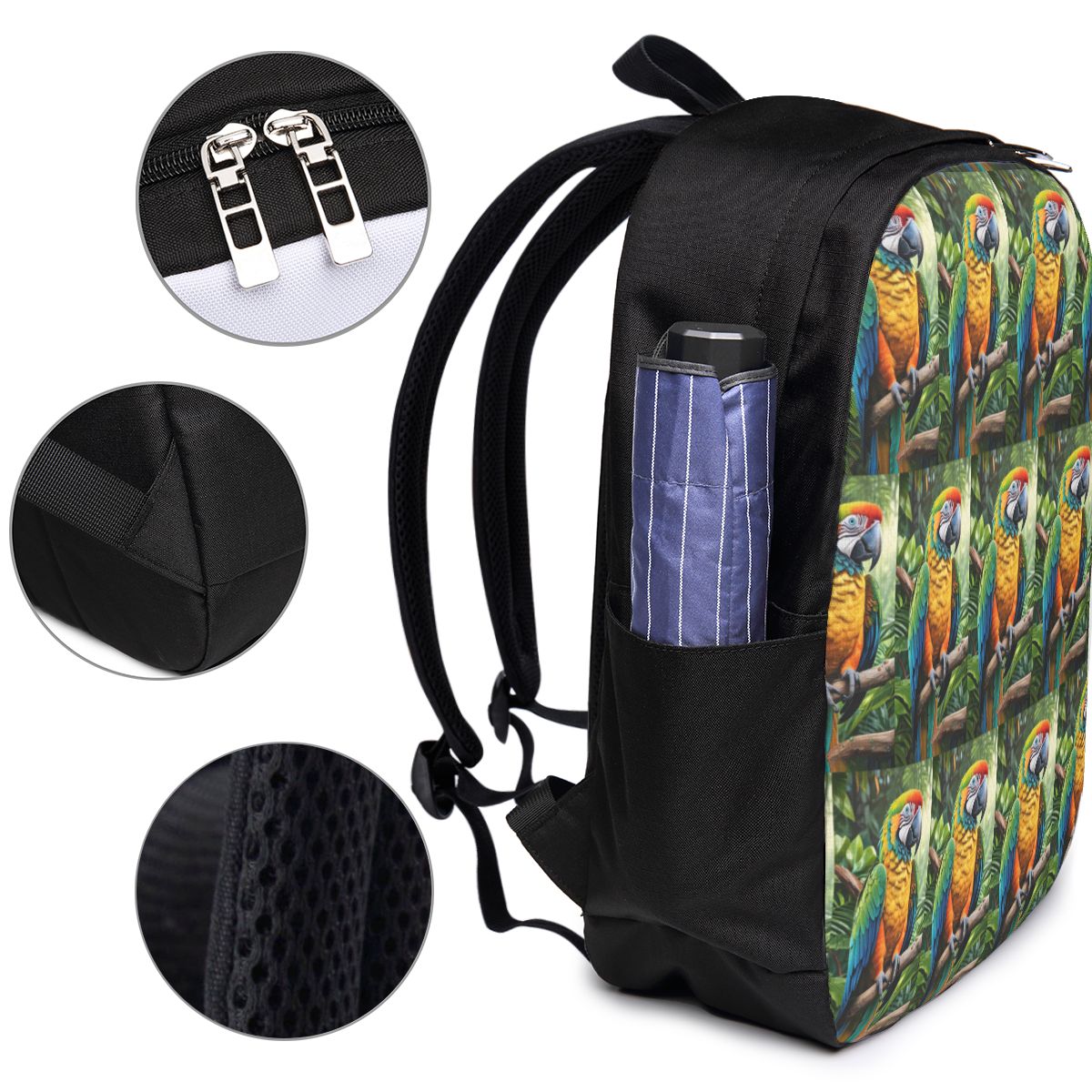 Cute Macaw Parrots Backpack Tr - Women Bags For Women recension och pris