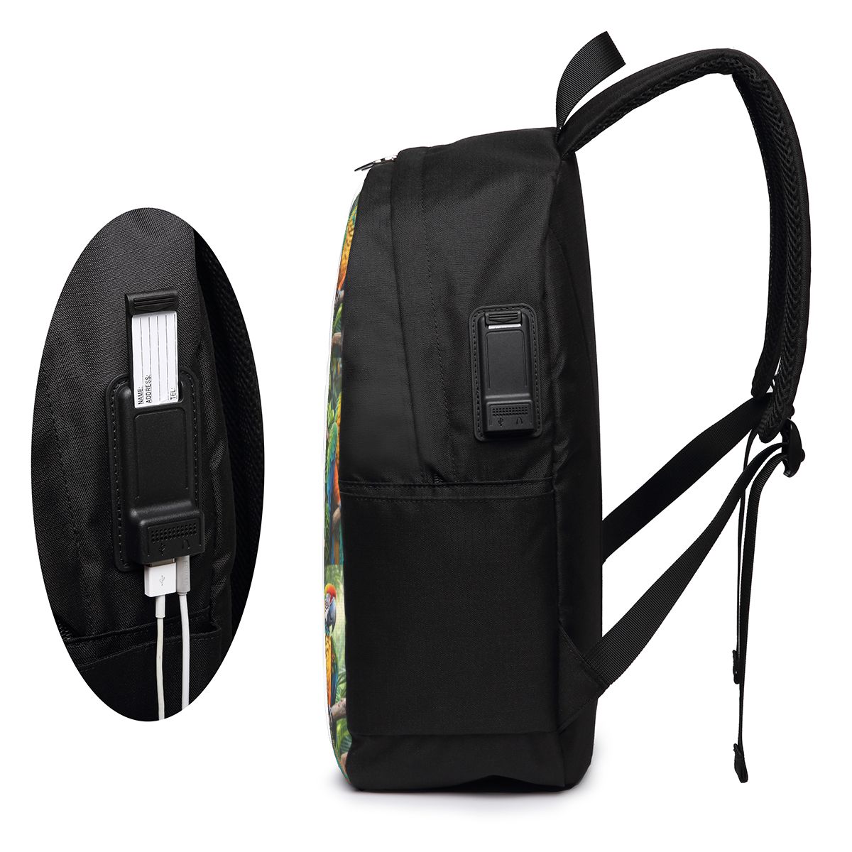 Cute Macaw Parrots Backpack Tr - Women Bags For Women recension och pris