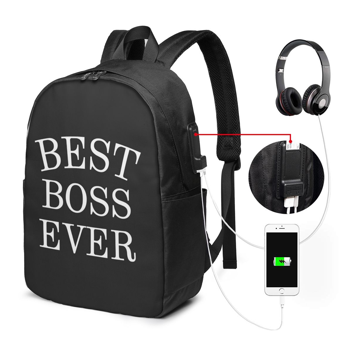 Lady Best Boss Ever Backpack T - Women'S Best Bags For Travel recension och pris
