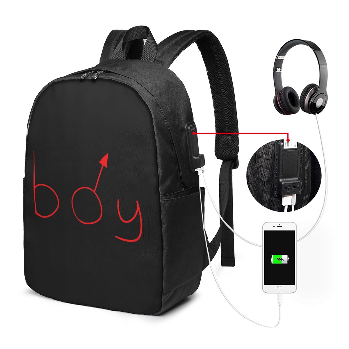 Boymoder Hat And Shirt Backpac - Women Bags For Women recension och pris