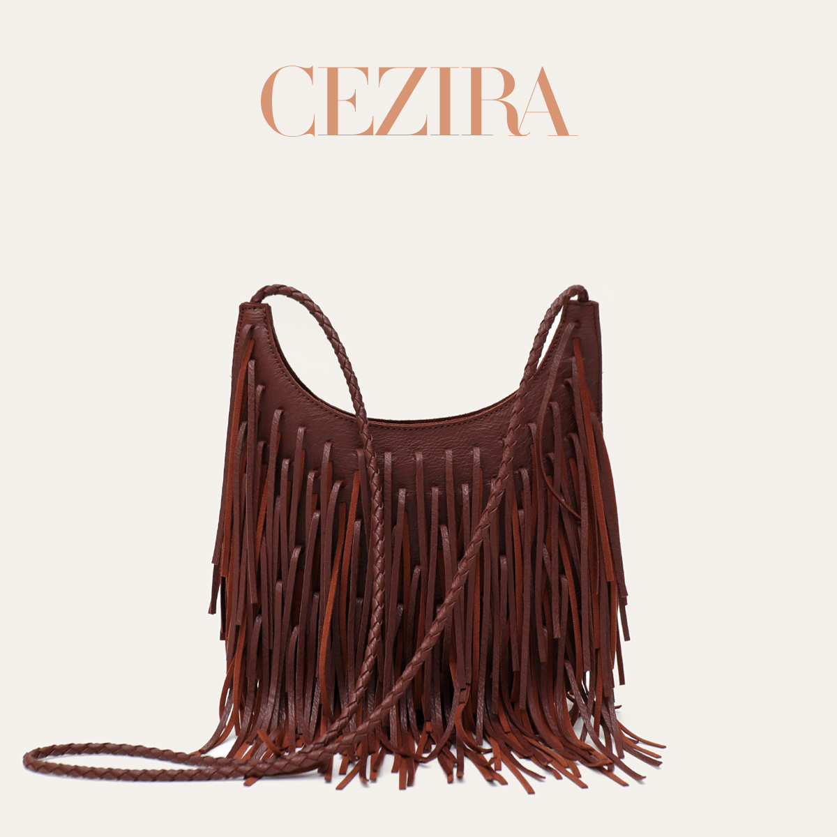 CEZIRA Bohemian Tassel Soft PU - Women'S Bags recension och pris