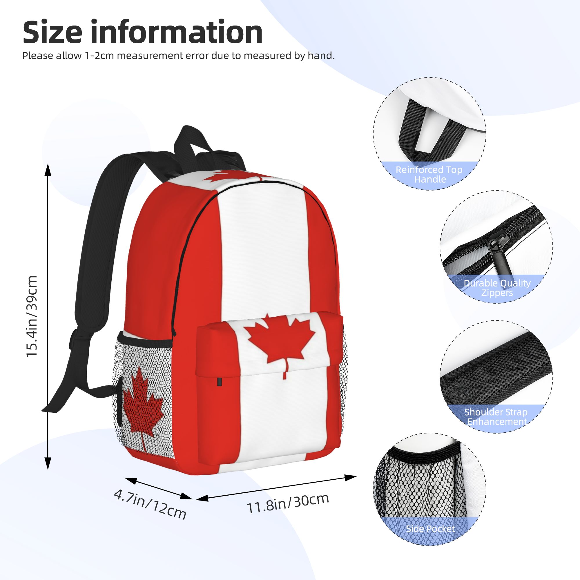 Canada Flag National Culture B - Women Bags Canada Sale recension och pris