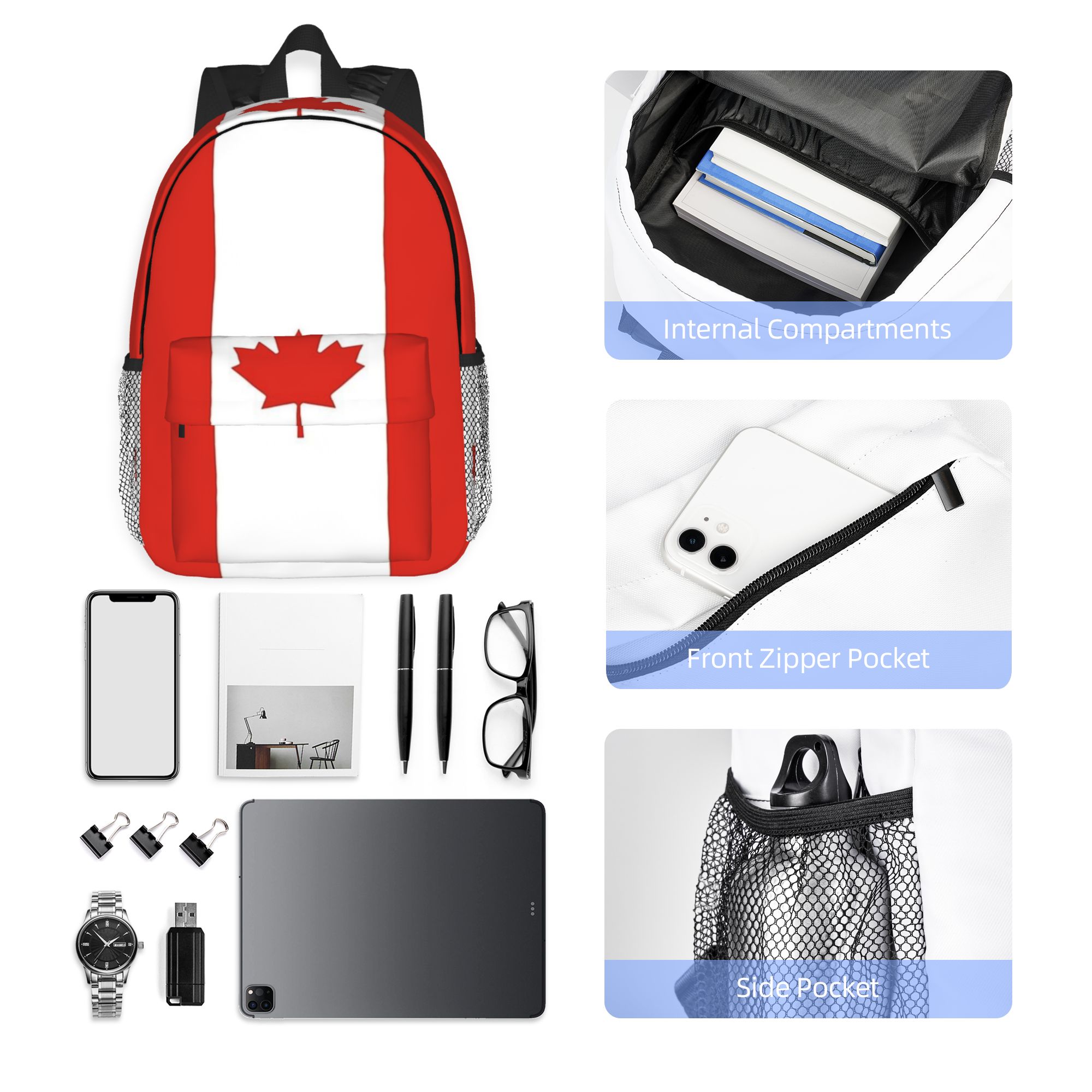 Canada Flag National Culture B - Women Bags Canada Sale recension och pris