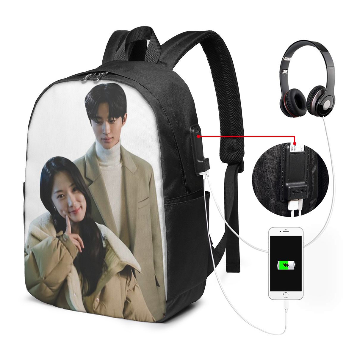 Lovely Runner Kdrama Fanart Ba - Women Bags For Women recension och pris