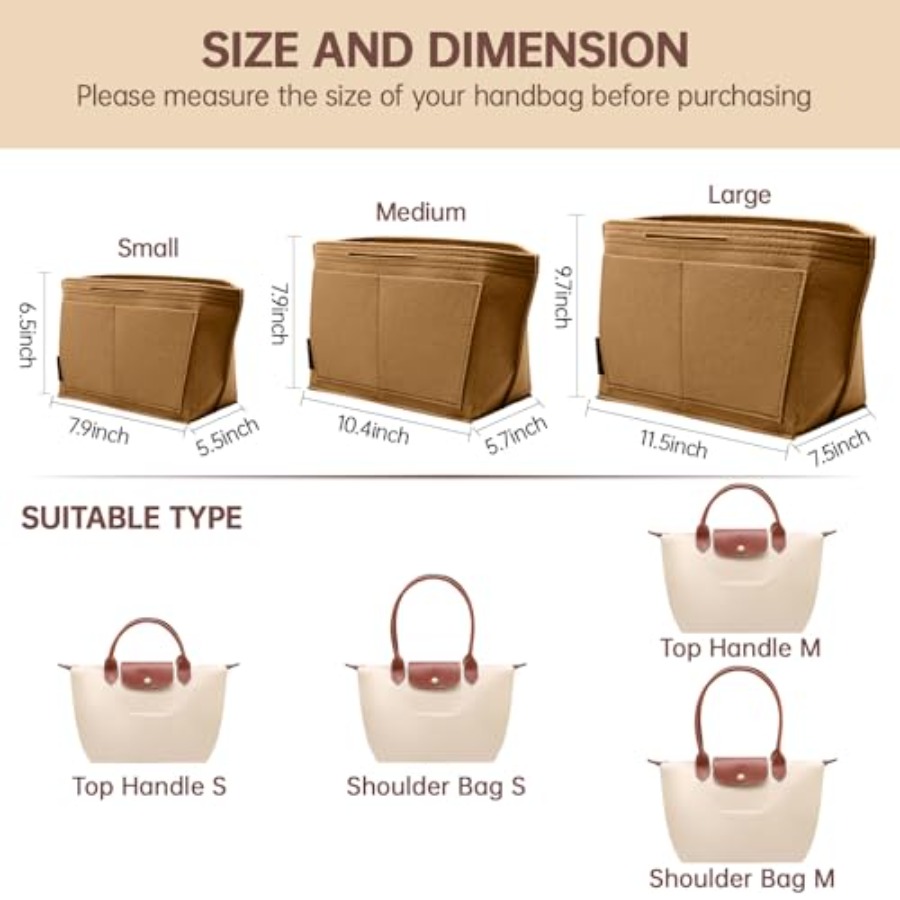 Purse Organizer Insert for Lon - Women'S Bags Longchamp recension och pris