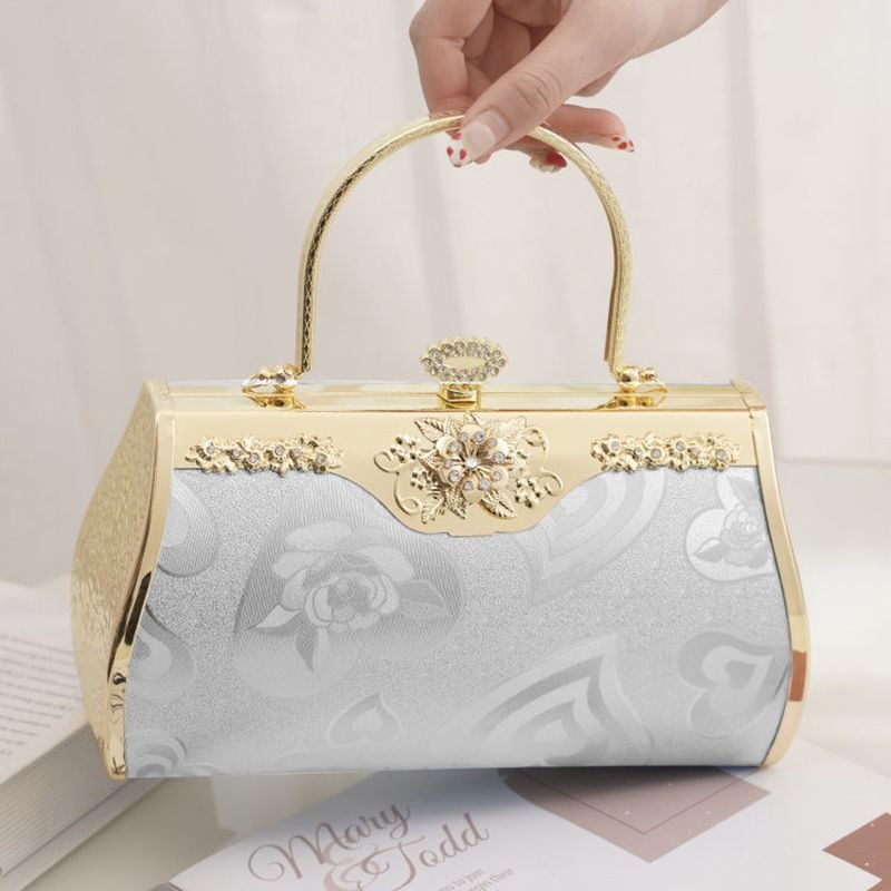 Golden Yellow Diamond-encruste - Women Bags Golden recension och pris