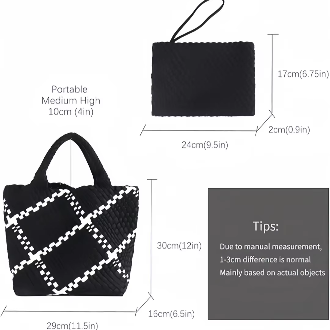 Hot Sale New Neoprene Woven Ba - Women Bags In Sale recension och pris