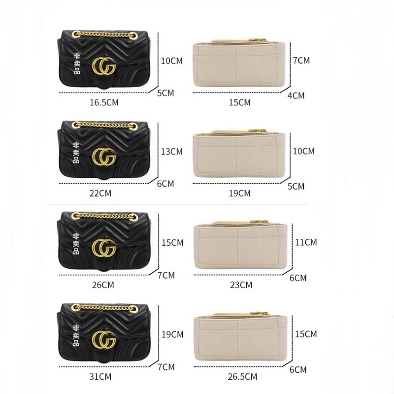 Bag Organizer For Gucci Marmon - Women'S Bags recension och pris