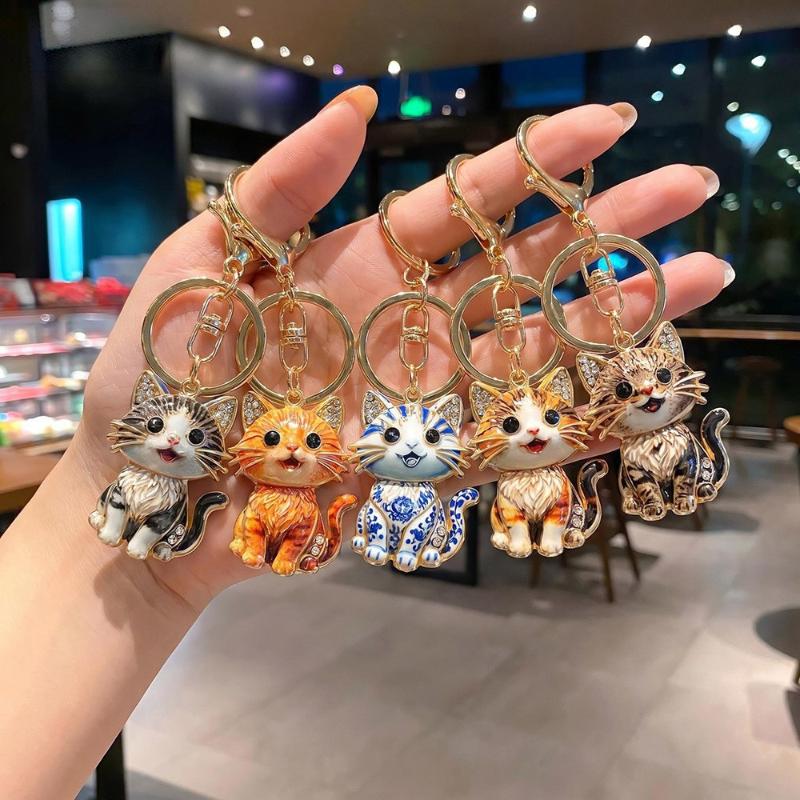Hot Sale Lovely Cat Keychain A - Women Bags In Sale recension och pris