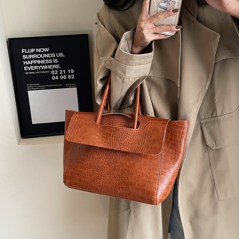 2024 New in Stone Pattern Big  - Women Bags Zadig recension och pris